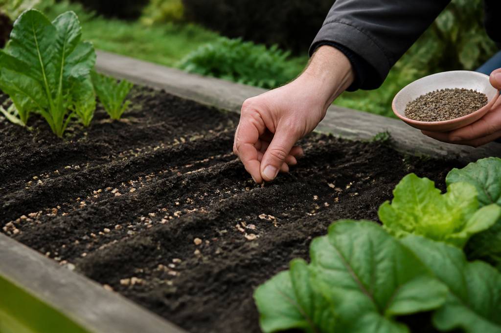 Que semer au potager en octobre ? Les cultures à privilégier